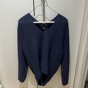 Uniqlo oversized cotton sweater